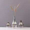 Vaso de vidro para presente de decoração em casa